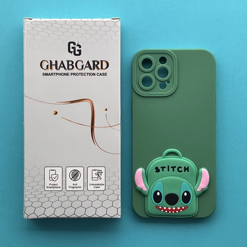  کاور قاب گارد مدل سیلیکونی دخترانه مناسب برای گوشی موبایل اپل IPhone 12 PROMAX 