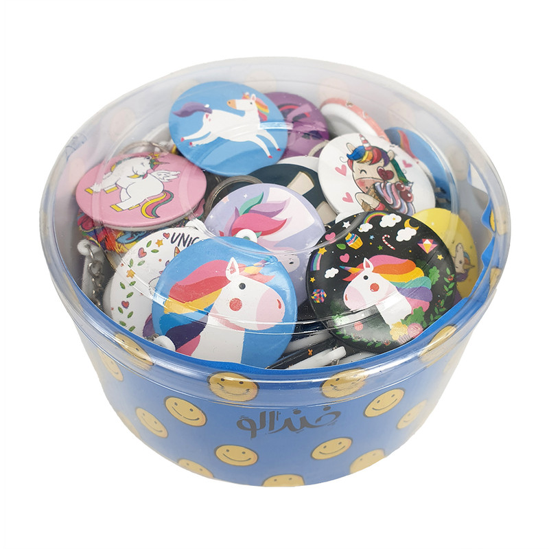 جاکلیدی خندالو مدل اسب تک شاخ یونیکورن کد 1 مجموعه 50 عددی جاکلیدی خندالو مدل اسب تک شاخ یونیکورن کد 1 مجموعه 50 عددی