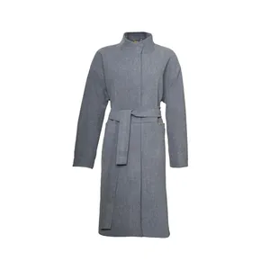 پالتو زنانه مدل فوتر يقه ايستاده آستين كيمونو