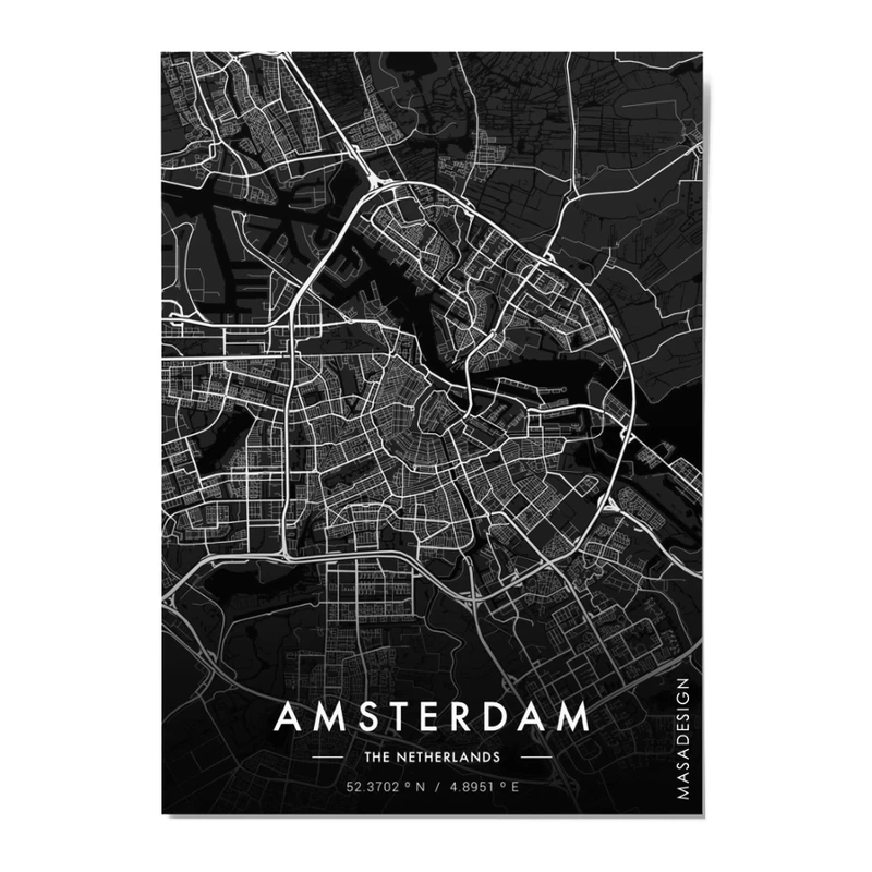 کارت پستال ماسا دیزاین مدل postv0037 AMATERDAM