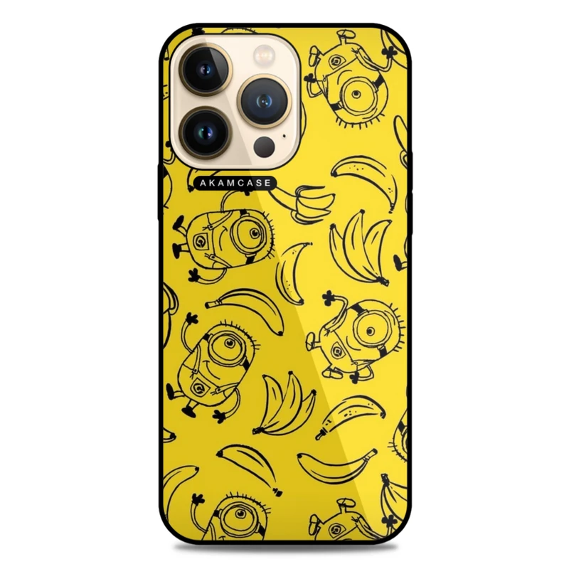 کاور آکام مدل AMC-WA13PRO-MINIONS14 مناسب برای گوشی موبایل اپل iPhone 13 Pro