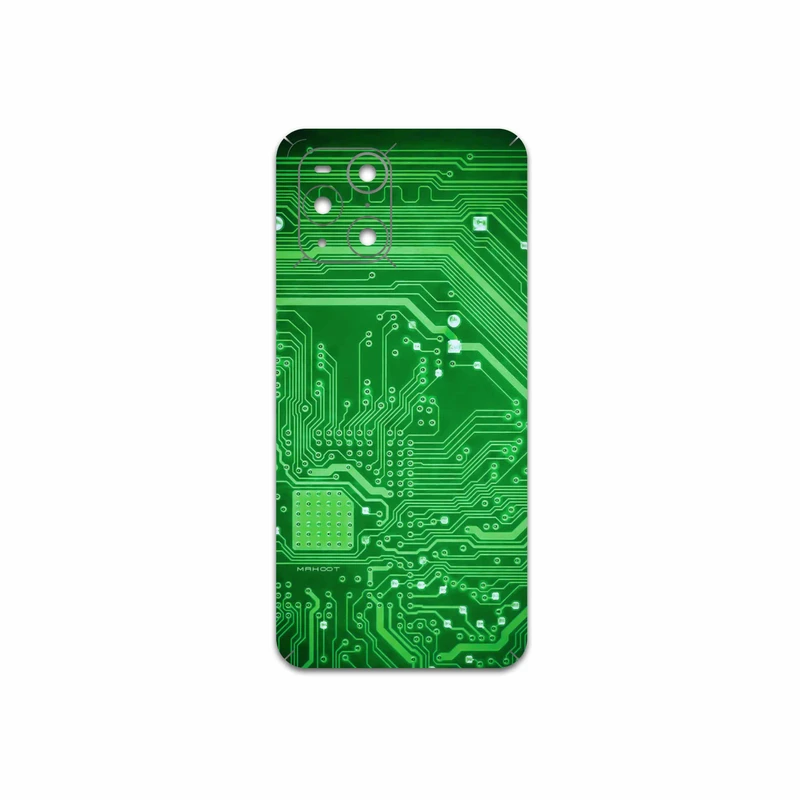 برچسب پوششی ماهوت مدل Green-Printed-Circuit-Board مناسب برای گوشی موبایل اپو Find X3 Pro