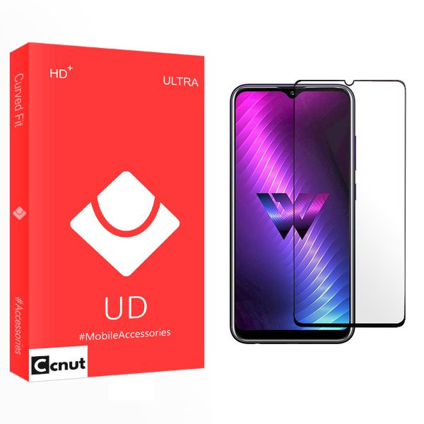 محافظ صفحه نمایش شیشه ای کوکونات مدل UD مناسب برای گوشی موبایل ال جی W30 Pro