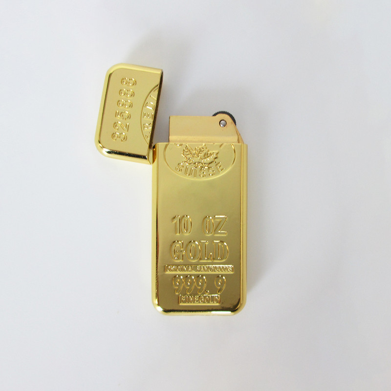 فندک طرح شمش طلا مدل FN-001