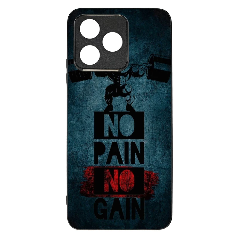 کاور قاب گارد گوشی طرح NO PAIN NO GAIN کد TPU-109 مناسب برای گوشی موبایل ریلمی C53