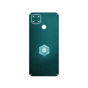 MAHOOT Minimal Cube icon Cover Sticker for Realme C25s