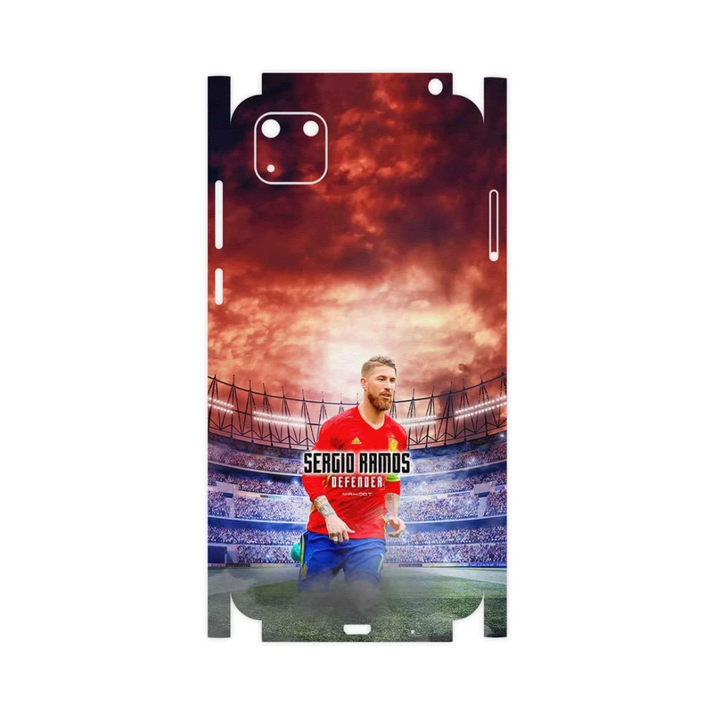 برچسب پوششی ماهوت مدل Sergio Ramos-FullSkin مناسب برای گوشی موبایل هوآوی Y5p