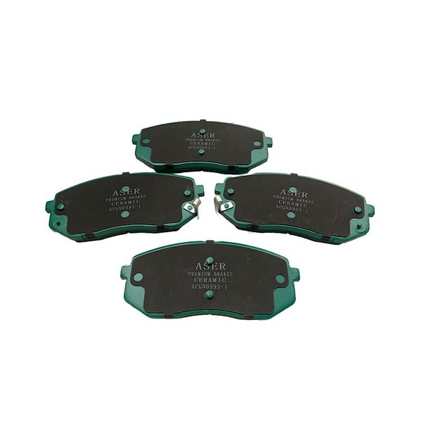 لنت ترمز جلو خودرو ایسر مدل New.seramic دو جفت مناسب برای هیوندای ix35، هیوندای i40