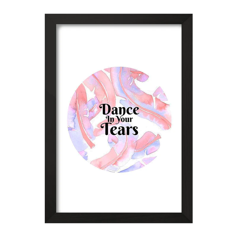 تابلو خندالو مدل Dance In Your Tears کد F11431