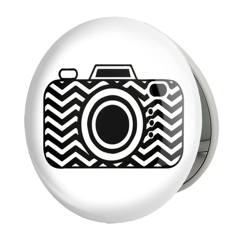 آینه جیبی خندالو طرح دوربین مدل تاشو کد 1686 