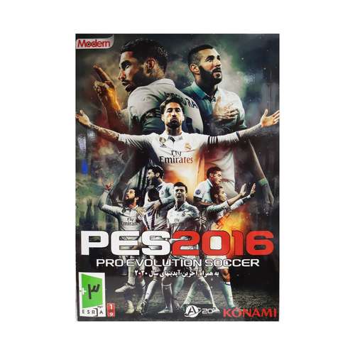 بازی pes 2016 با اپدیت ۲۰۲۰ مخصوص pc