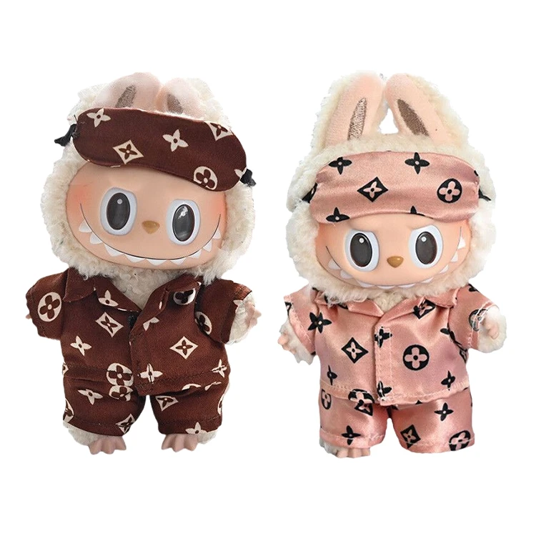 استیکر پارچه و لباس پاد آفرین مدل عروسک لبوبو کد S2236