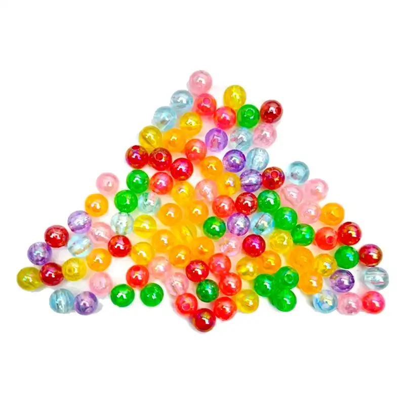 مهره دستبند مدل براق بسته 100 عددی