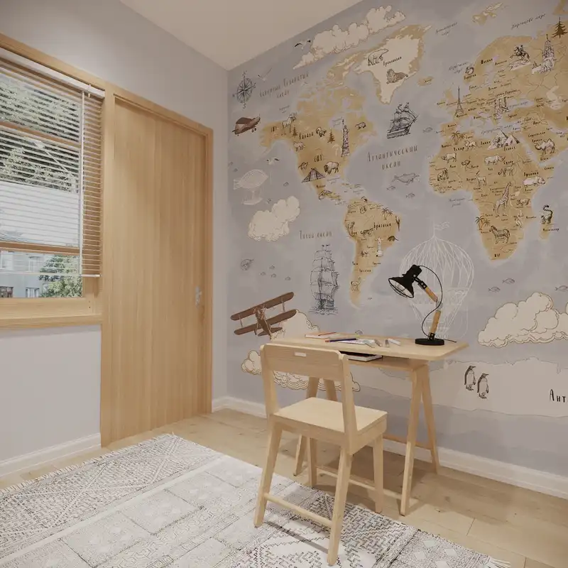 ست میز تحریر و صندلی کودک فرنیکا کیدز مدل Vouyager