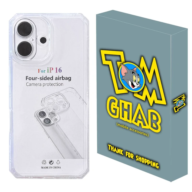 کاور قاب تام مدل ساده مناسب برای گوشی موبایل اپل iPhone 16