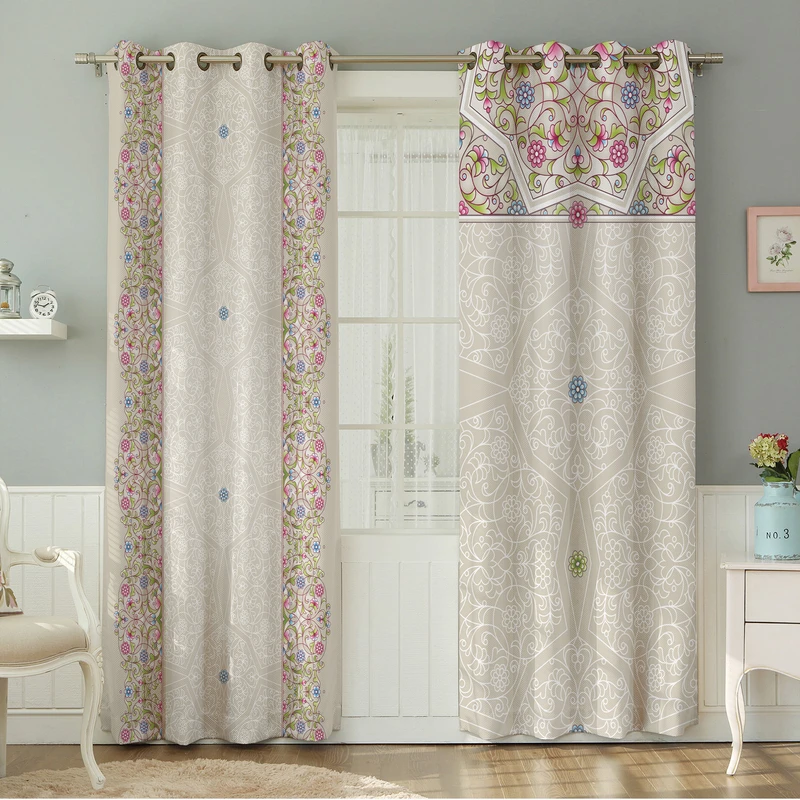 پرده نیروانا طرح  مدرن مدل هازان کد 4910سایز 140×280 سانتی متر