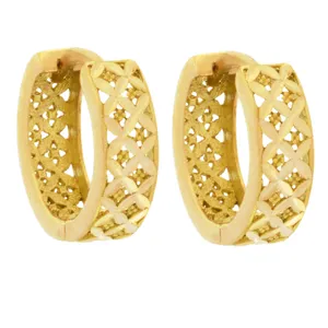 گوشواره طلا 18 عیار زنانه طلای مستجابی کد 72