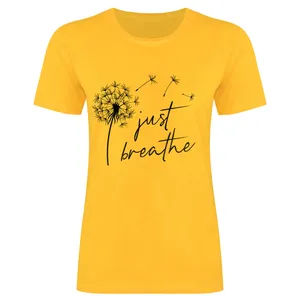 تی شرت آستین کوتاه زنانه مدل قاصدک