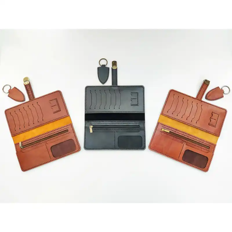 ست هدیه آوین مدل چرم طبیعی avn01