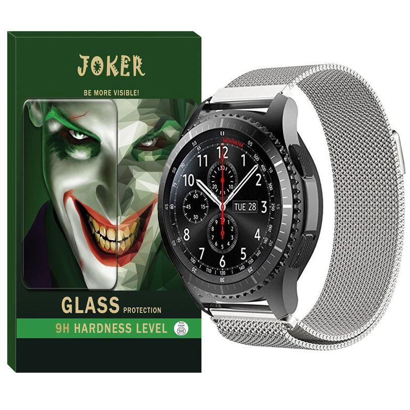 بند جوکر مدل Milanese مناسب برای ساعت هوشمند سامسونگ Galaxy Watch Active 1 / Active 2 40mm / Active 2 44mm / Watch 3 41mm