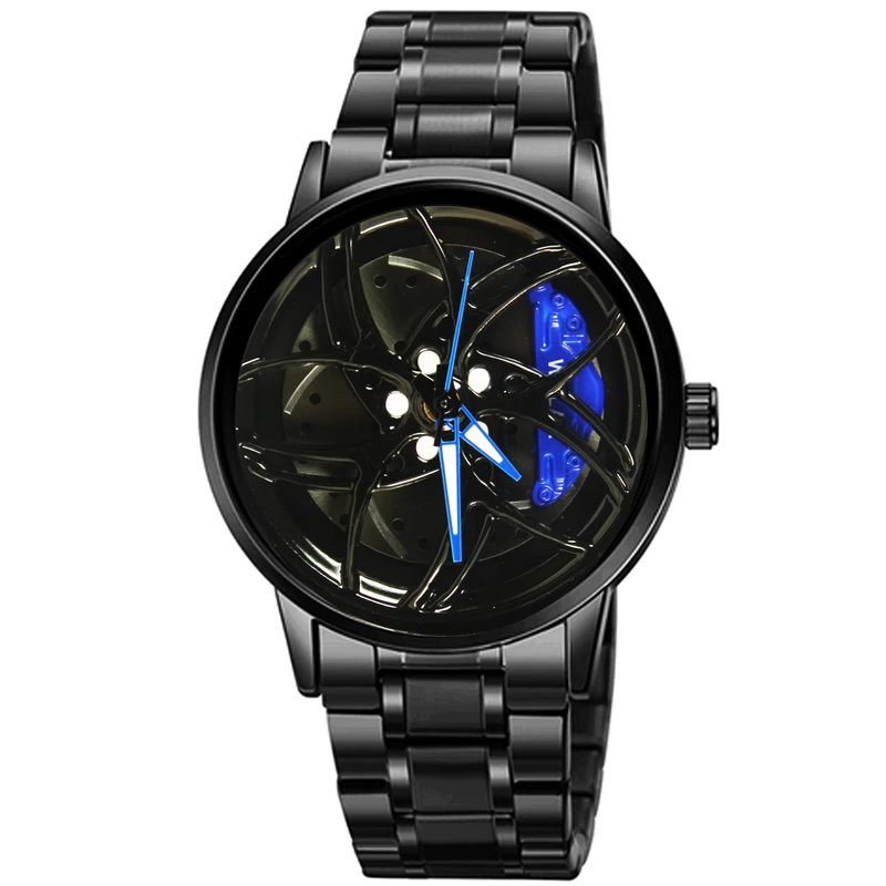 ساعت مچی عقربه‌ای کوارتز مردانه مدل چرخشی اسپینر دار ES-01