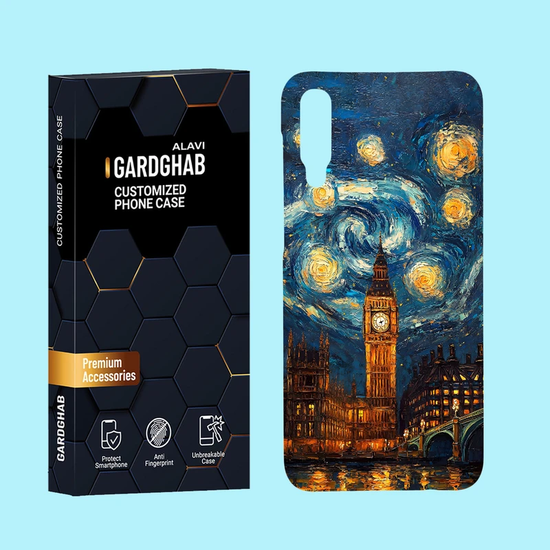 کاور گارد قاب علوی مدل هنری مناسب برای گوشی موبایل سامسونگ Galaxy A50 / A50s / A30s