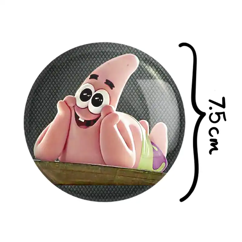 آینه جیبی خندالو مدل پاتریک باب اسفنجی  کد 1350