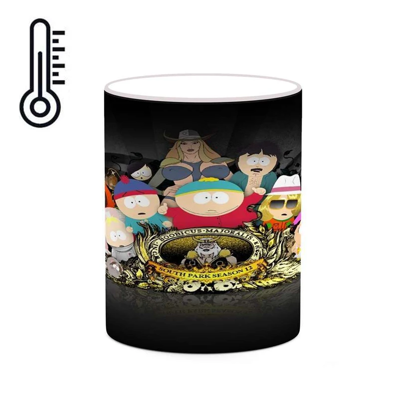 ماگ حرارتی کاکتی مدل کارتون South Park کد mgh23120