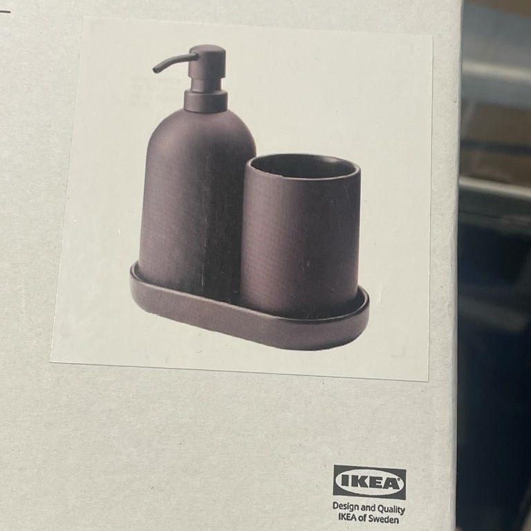 ست سرویس بهداشتی 3 پارچه ایکیا مدل GANSJON