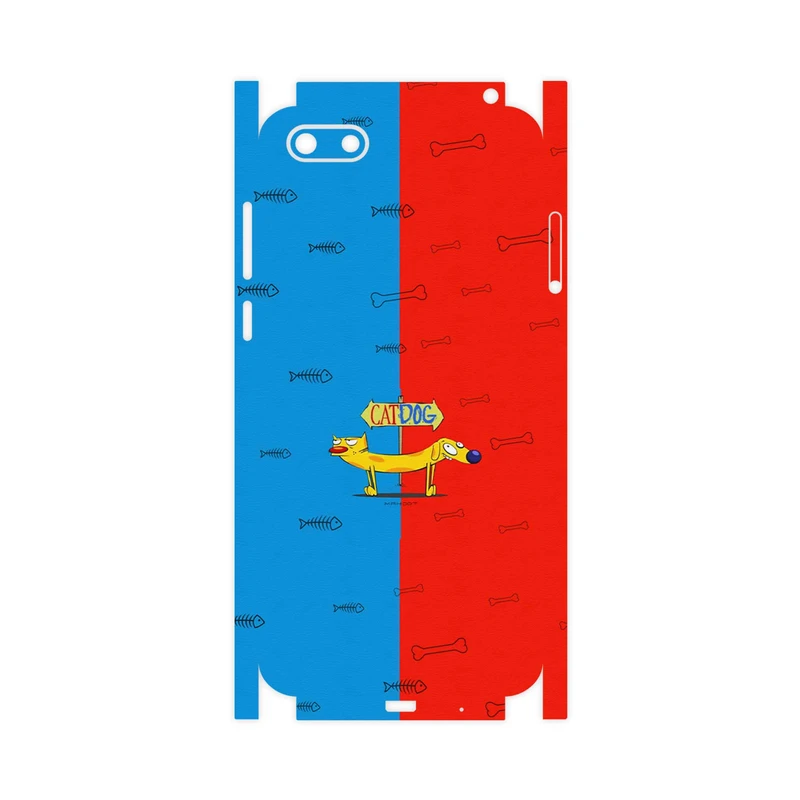 برچسب پوششی ماهوت مدل CatDog-FullSkin مناسب برای گوشی موبایل هوآوی Y5 Prime 2018