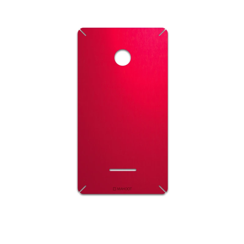 برچسب پوششی ماهوت مدل Matte-Warm-Red مناسب برای گوشی موبایل مایکروسافت Lumia 532