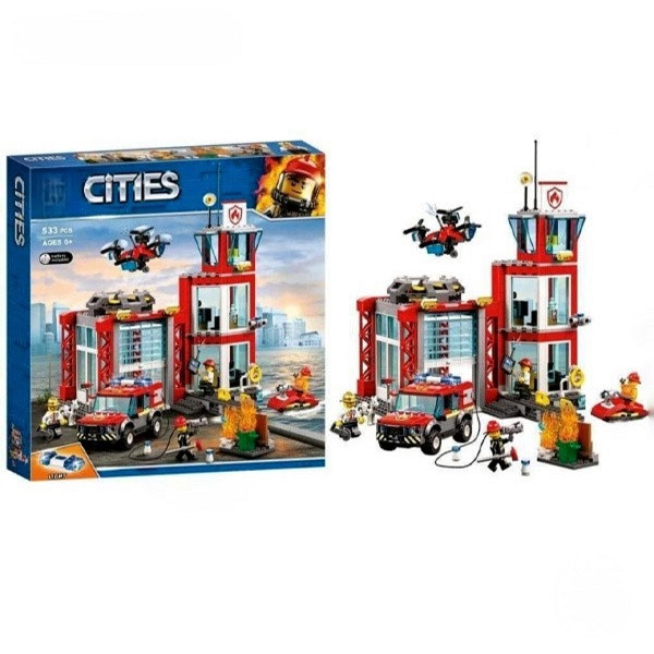 ساختنی مدل ایستگاه آتش نشانی کد 11215