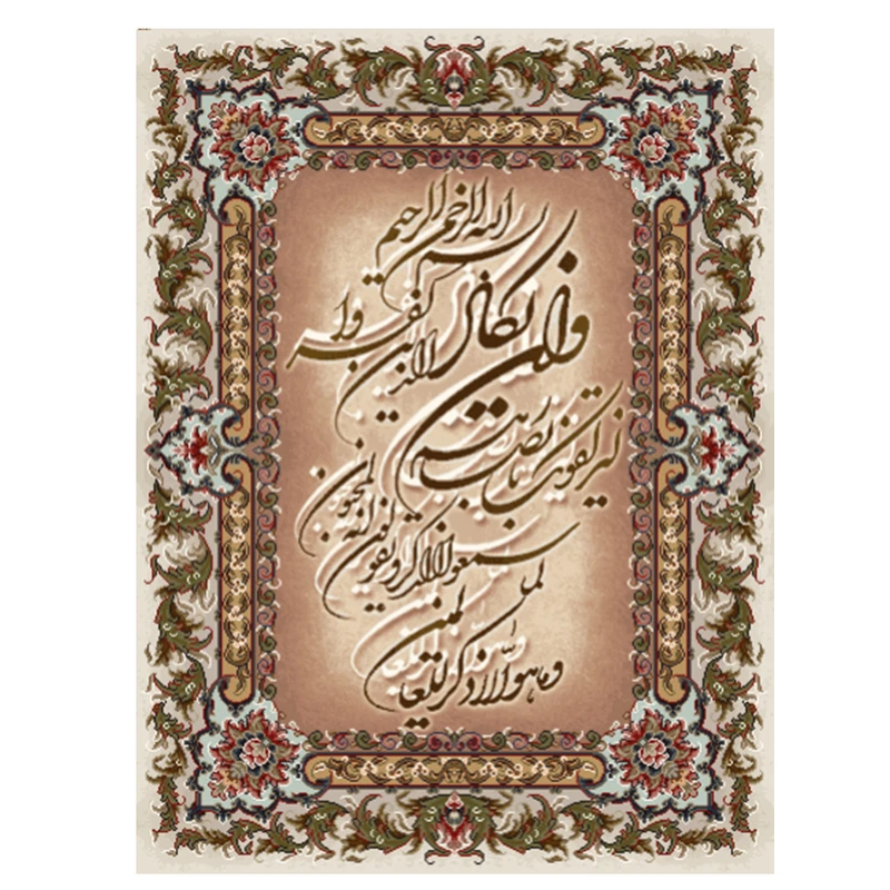 نخ و نقشه تابلوفرش مدل 22308