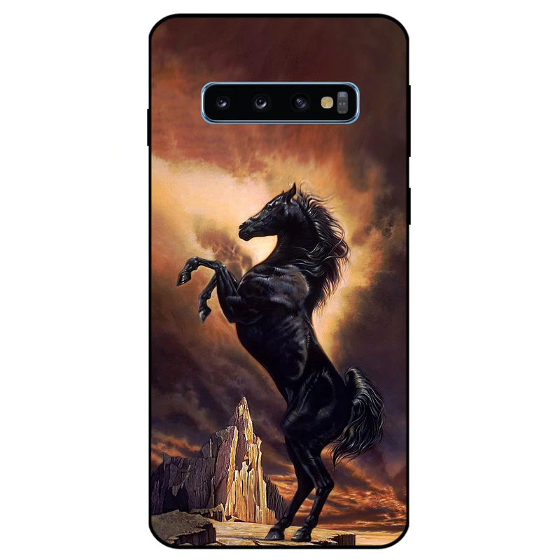 کاور مگافون طرح اسب مدل 2820 مناسب برای گوشی موبایل سامسونگ Galaxy S10         