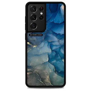 AKAM AMC-WSGS21U-MARBLE-38 Cover For Samsung Galaxy S21 Ultra