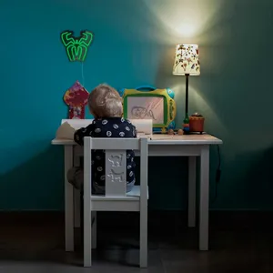 چراغ دیواری نئون دیزاین مدل Spider-BL_GR