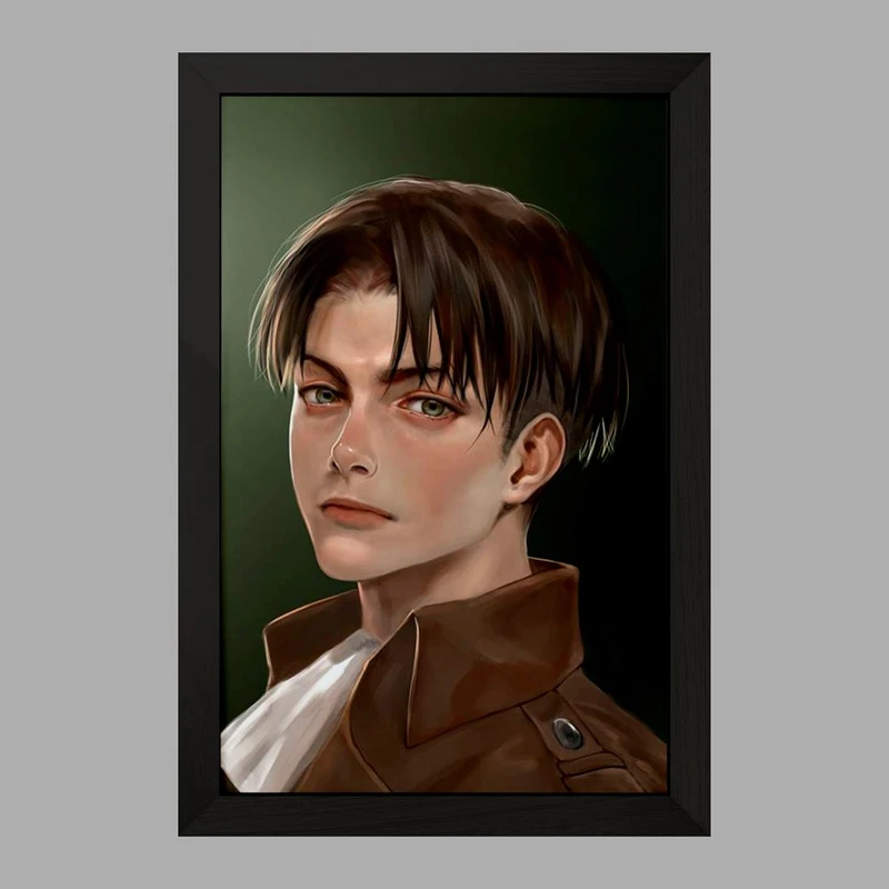 تابلو خندالو مدل لیوای انیمه اتک آن تایتان Attack on Titan  کد 18510