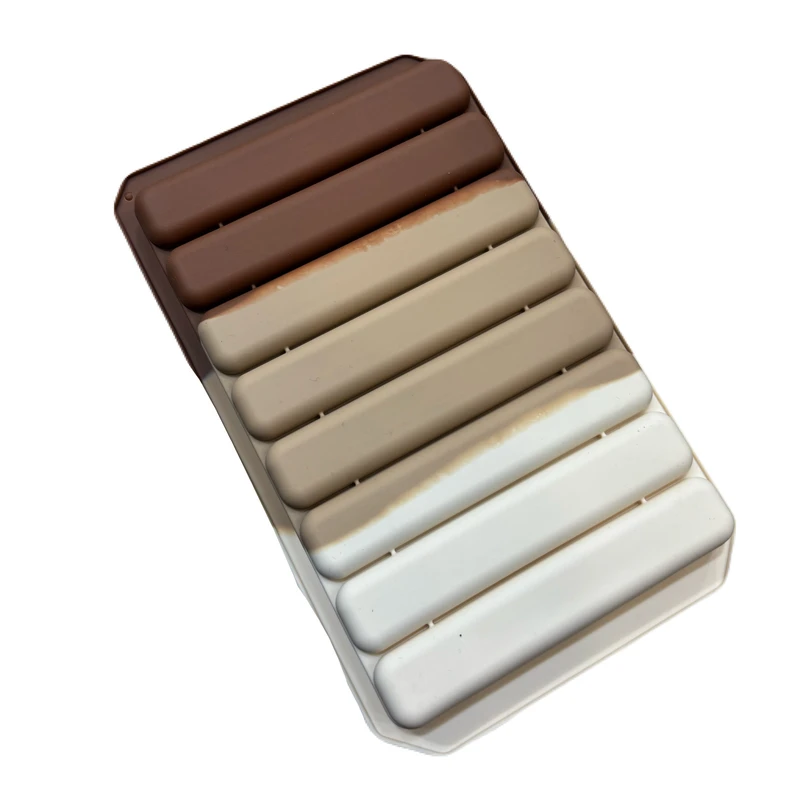 قالب شکلات سیلیکونی مدل مستطیل کد 162