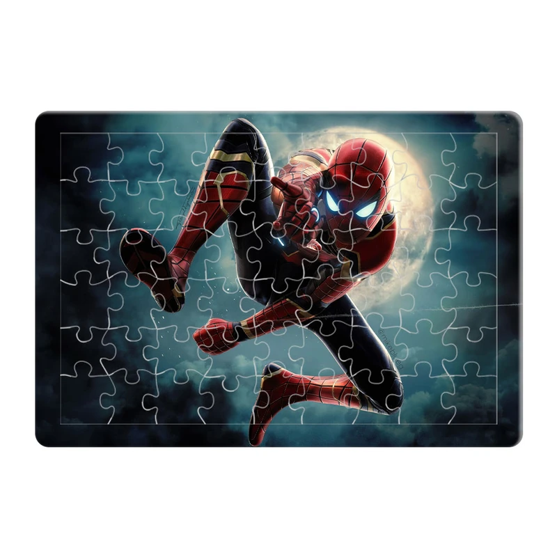 پازل 54 تکه هومرو مدل PL794 طرح انیمیشن مرد عنکبوتی