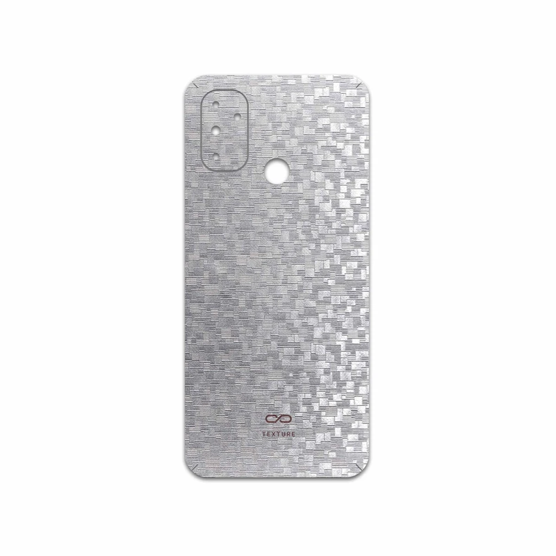 برچسب پوششی ماهوت مدل Silver-Silicon مناسب برای گوشی موبایل وان پلاس Nord N100