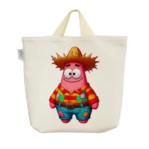 ساک خرید خندالو مدل پاتریک باب اسفنجی کد 10294