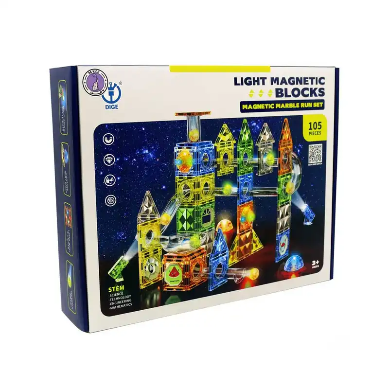 ساختنی 105 تکه باکیدز مدل چراغ دار