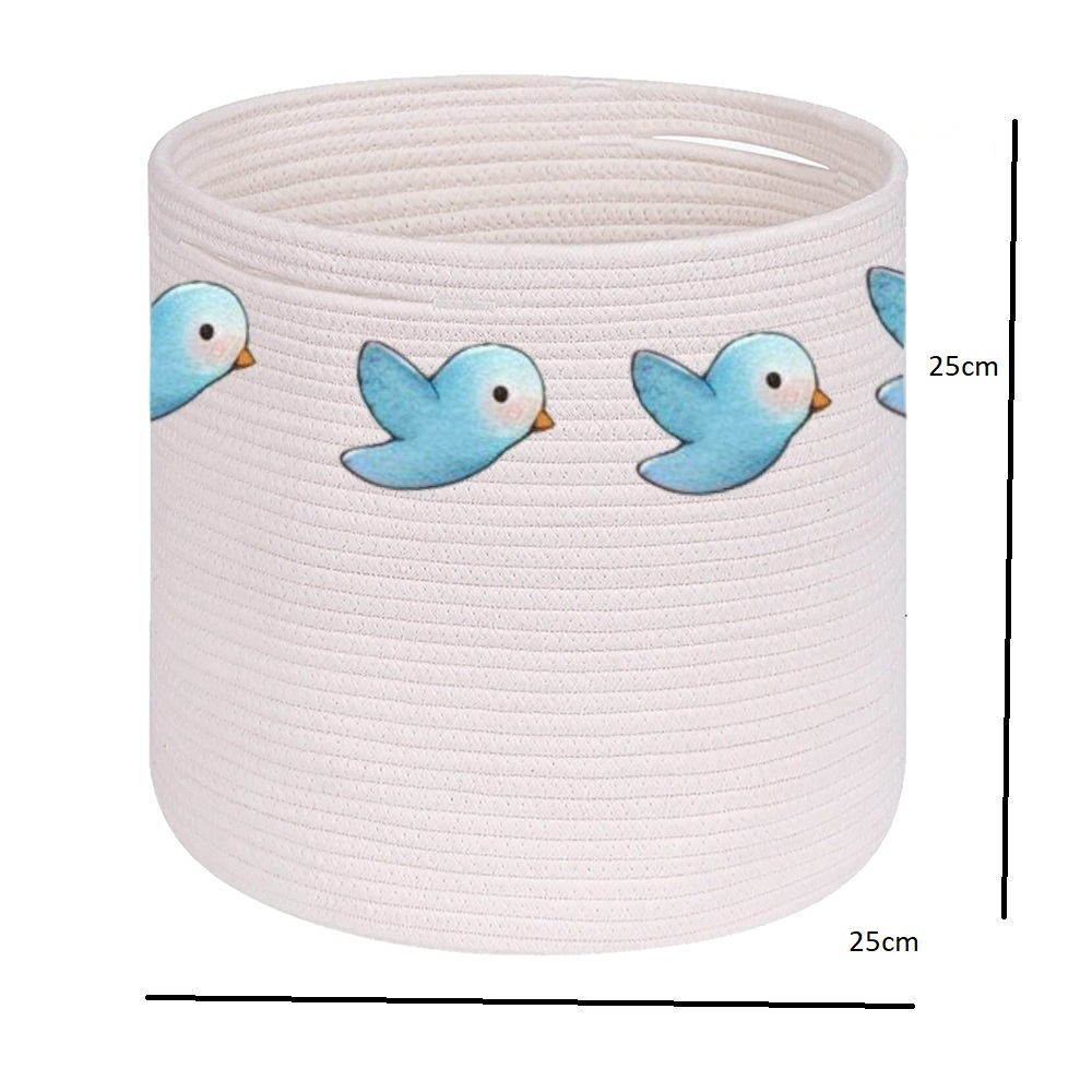 سبد وسایل کودک مدل پرنده