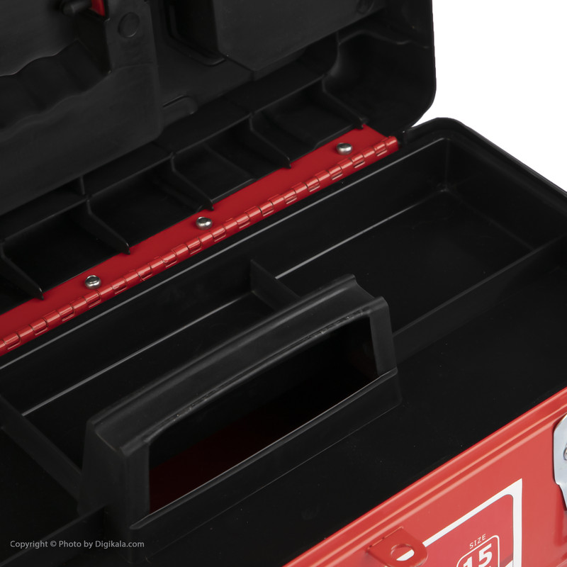 جعبه ابزار زینو مدل 7 خانه سایز 15 اینچ جعبه ابزار زینو مدل 7 خانه سایز 15 اینچ