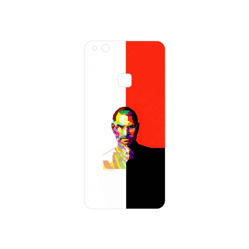 برچسب پوششی ماهوت مدل 1 Collage of Steve Jobs مناسب برای گوشی موبایل هوآوی P10 Lite