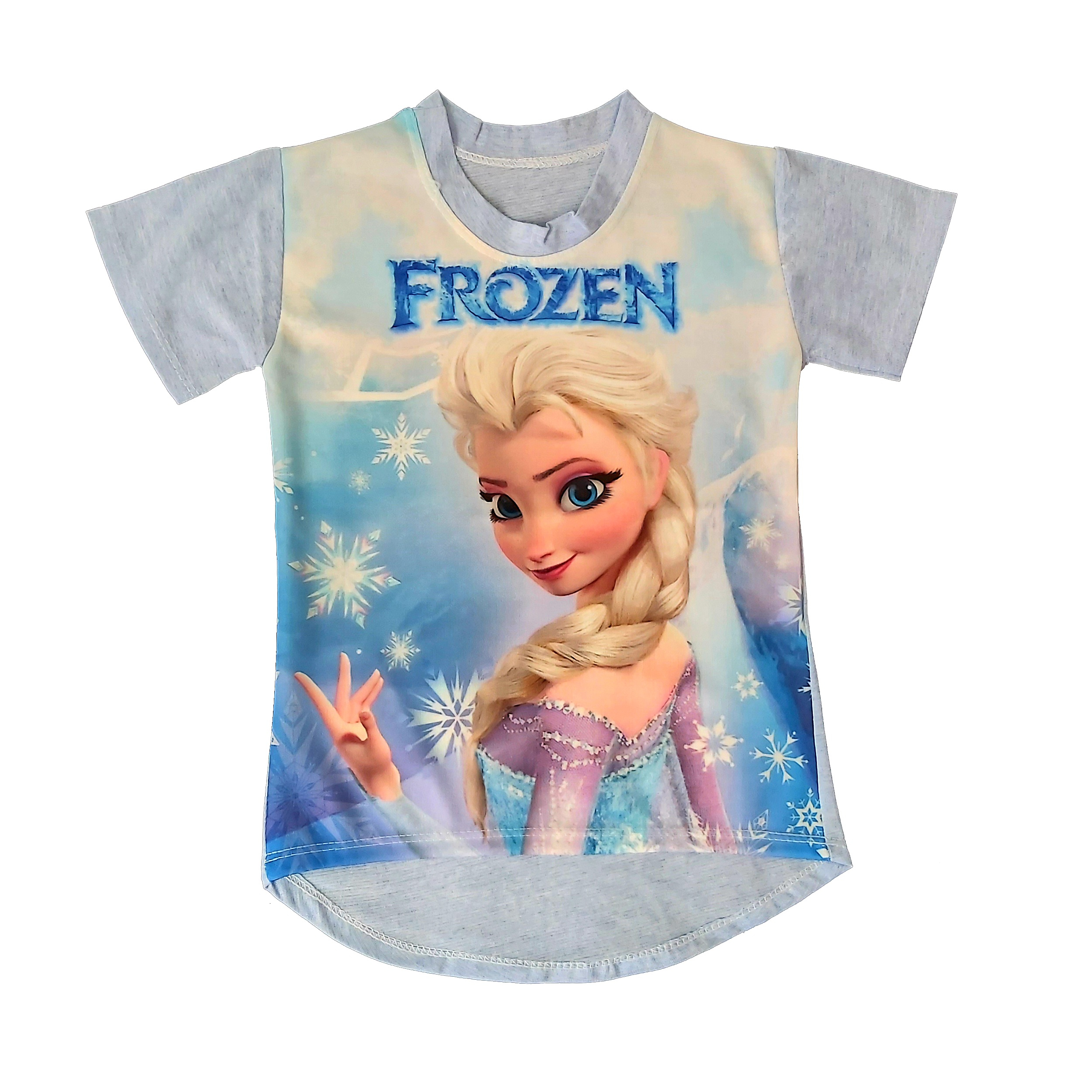 تی شرت دخترانه مدل فروزن کد ab1