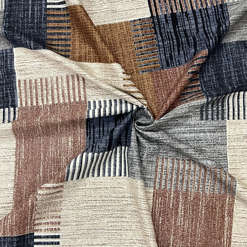 پارچه ملحفه عرض 2 متر مدل ویکتوریا طرح دیاکو کد 02 رنگ سرمه‌ای