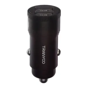 شارژر فندکی  12 وات ترانیو مدل 2.4َA کد T-C20