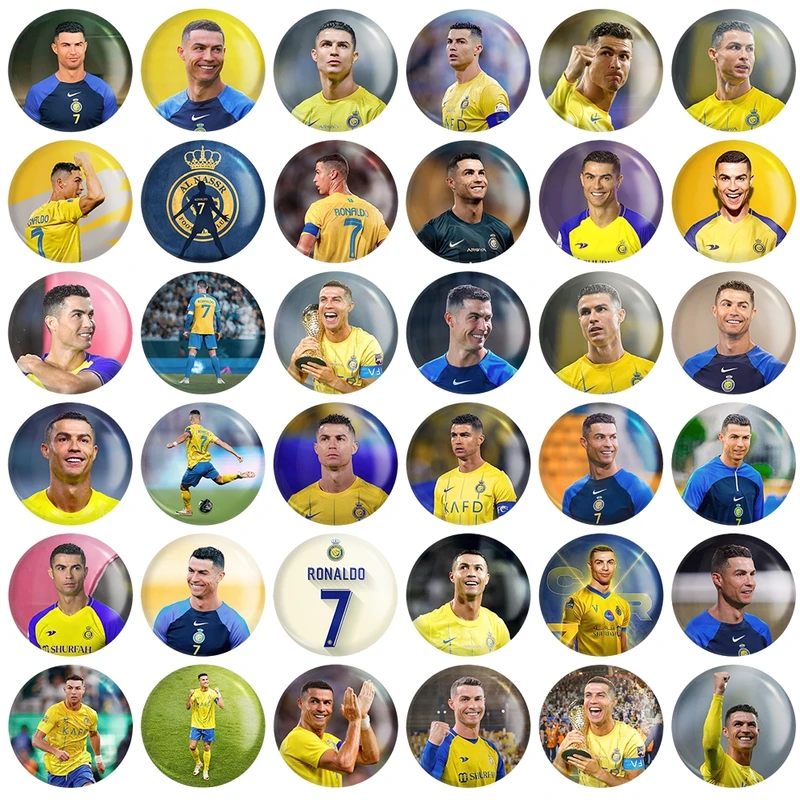 پیکسل خندالو طرح کریستیانو رونالدو کد 159 مدل بزرگ مجموعه 36 عددی