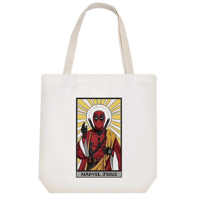 ساک خرید خندالو طرح ددپول مارول (Marvel) کد 10317